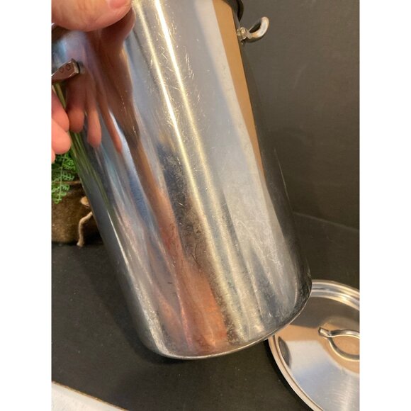 Vintage Cooks Club Stainless Steel Ice Bucket Wine Champagne Cooler - Picture 4 of 11